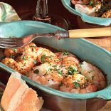 Baked Shrimp in Lemony Garlic Sauce