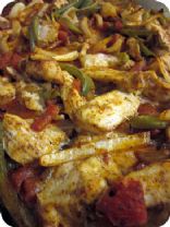 Oven Baked Chicken Fajitas