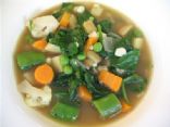 Vitamin Packed Blood Cleansing Spinach and Veg Soup