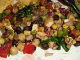 Black Bean, Corn and Tofu Salad